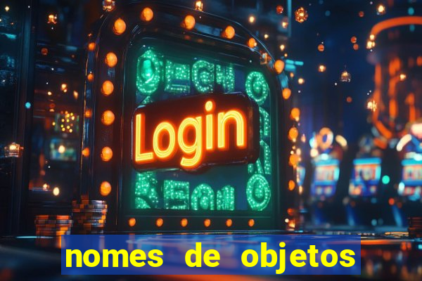 nomes de objetos de origem tupi guarani